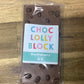 Choc Lolly Block 100g