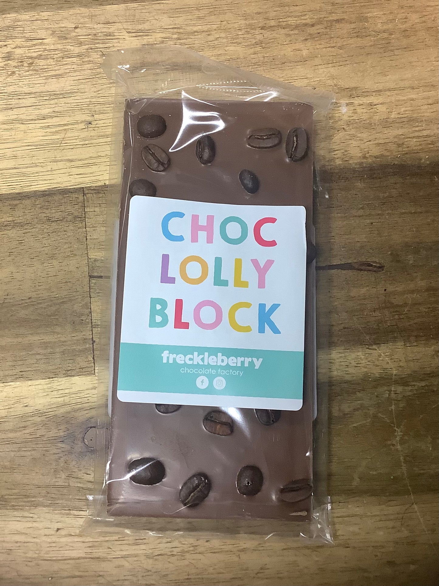 Choc Lolly Block 100g