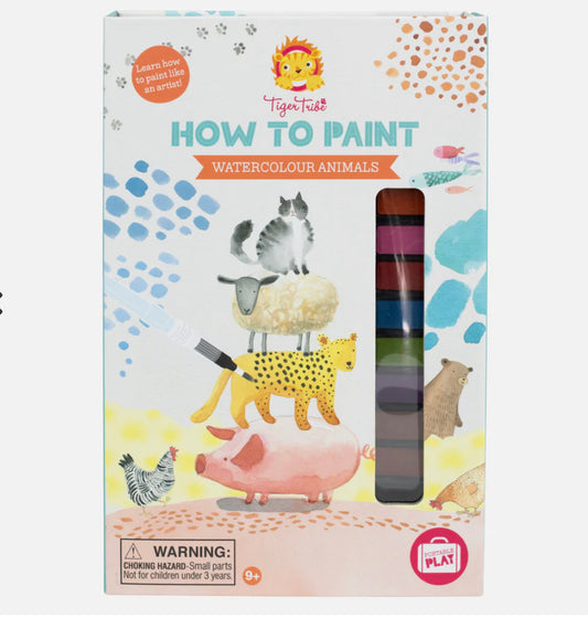 How to Paint - Watercolour Animals