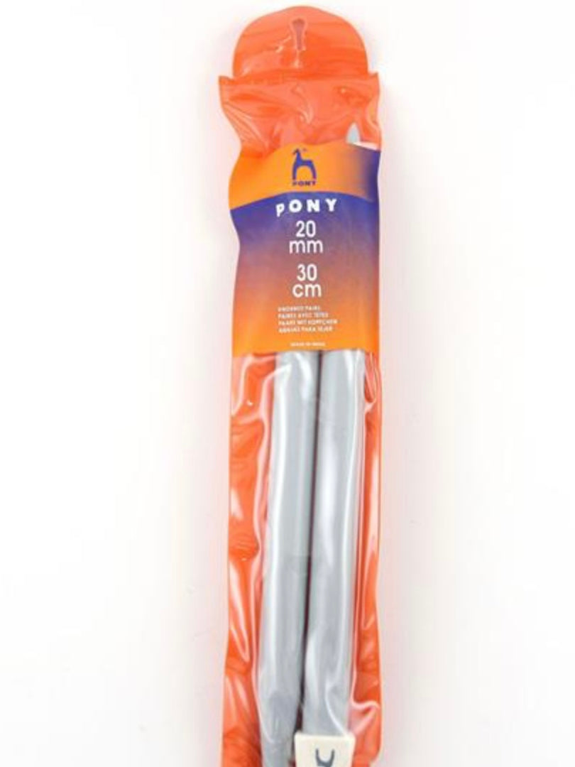 Pony Knitting Needles 30cm