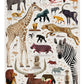 World of African Animals 750piece Puzzle