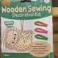 Wooden Sewing Decoration Kit
