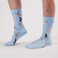 Nylon Nudists Socks Medium