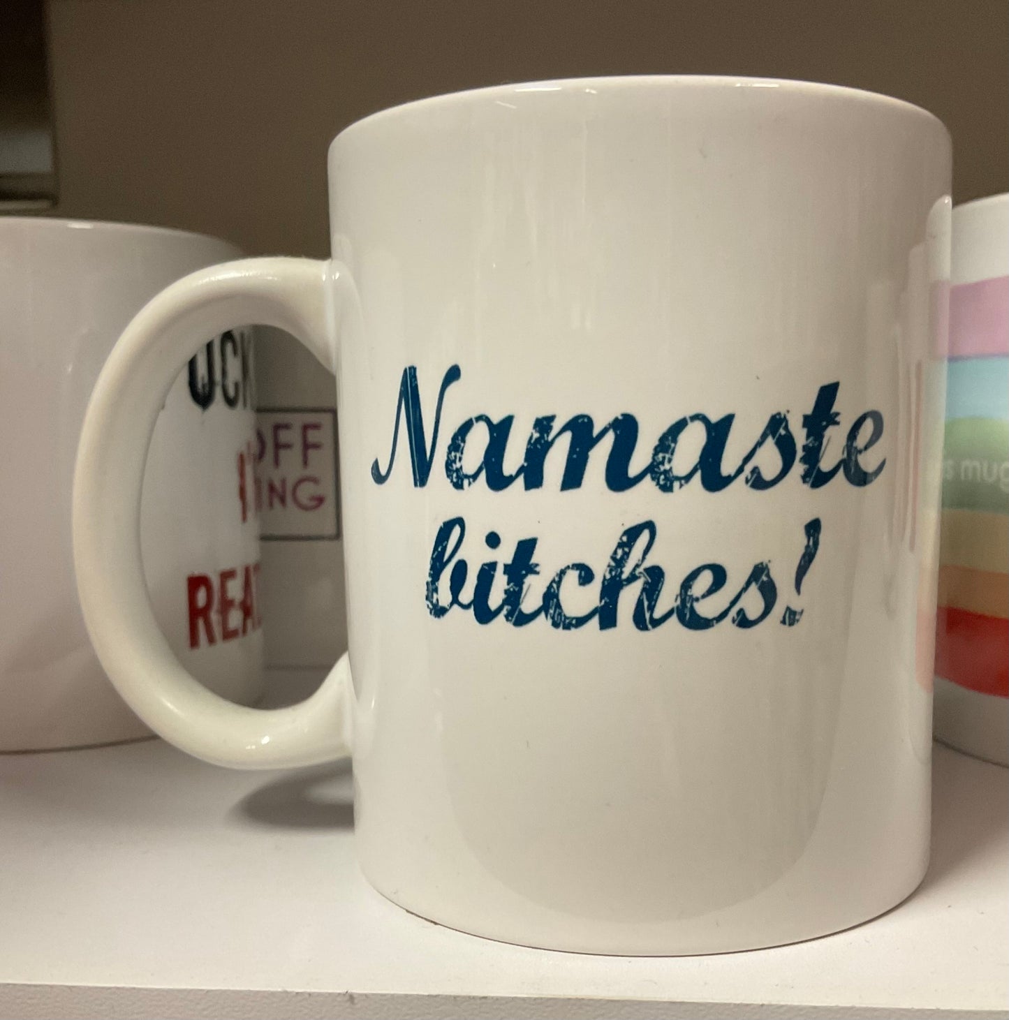 Naughty Corner Mug - Namaste B*tches