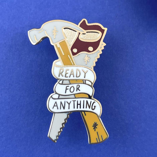 Ready For Anything Lapel Pin