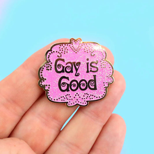 Gay Is Good Lapel Pin