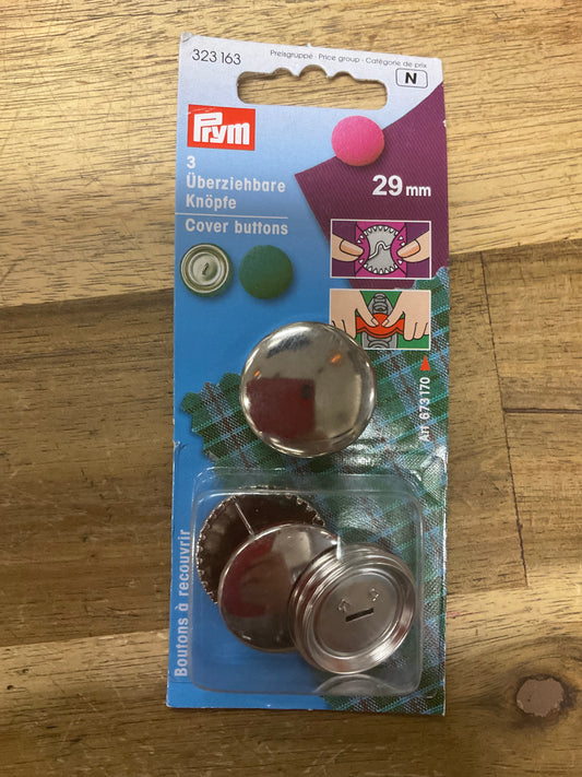 Prym Self Cover Buttons 29mm