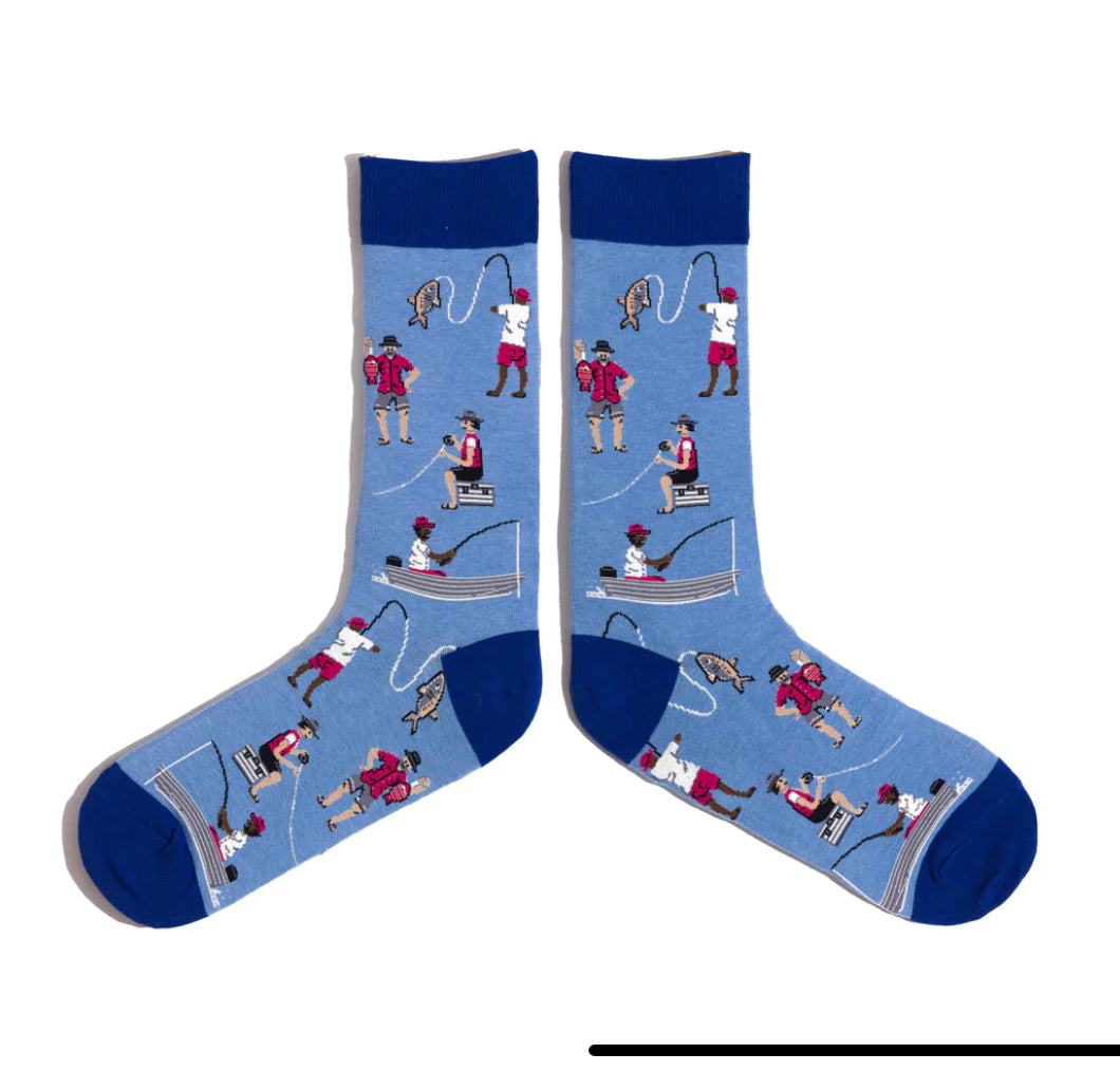 For a Fisherman's Foot Socks Medium