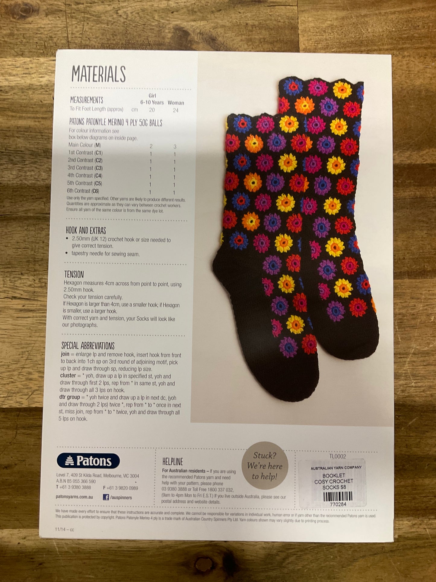 Patons Cosy Crochet Socks 0019