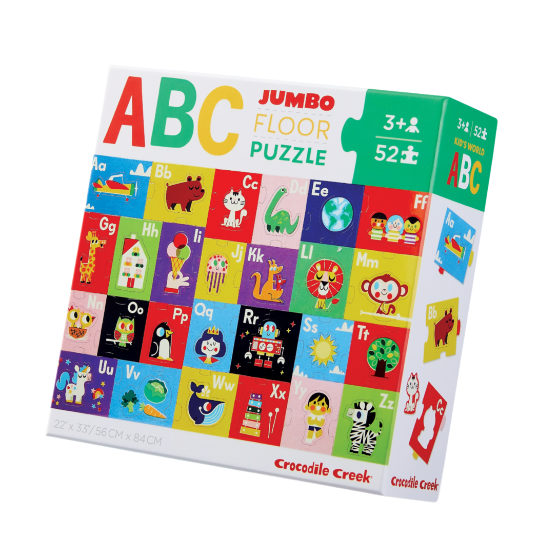 Let's Learn Puzzle 52 pc Kids World ABC