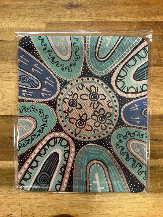 Indigenous Mouse Pads - Muka (Salt Water)