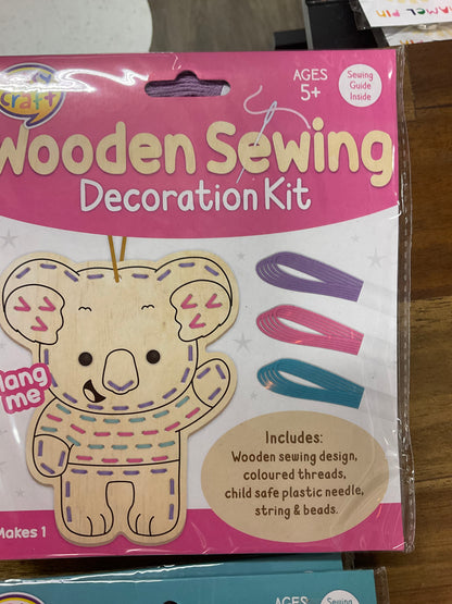 Wooden Sewing Decoration Kit