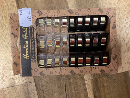 Fabric Quilting Clips 30pieces