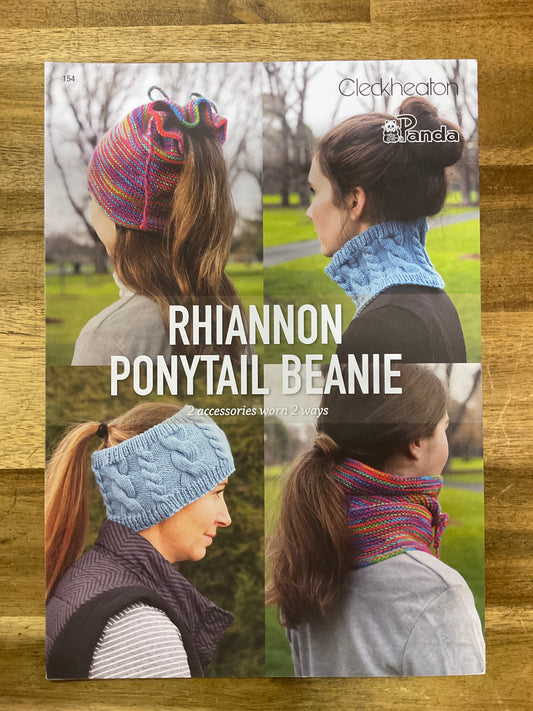 Rhiannon Ponytail Beanie Pattern *DISCONTINUED