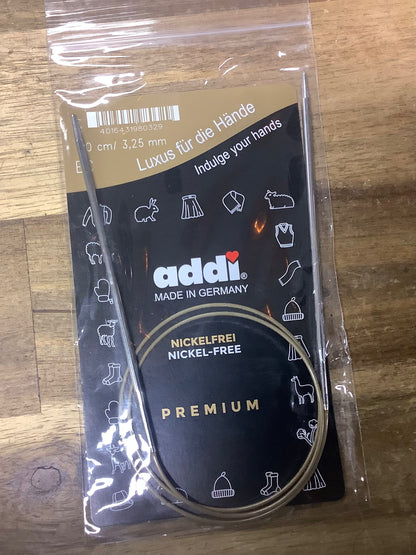 *ADDI Fixed Circular Needles 80cm