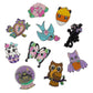 Erstwilder Cute & Spooky pins by Mimsy