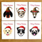 Cards Christmas Pack - Dogs