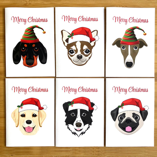 Cards Christmas Pack - Dogs