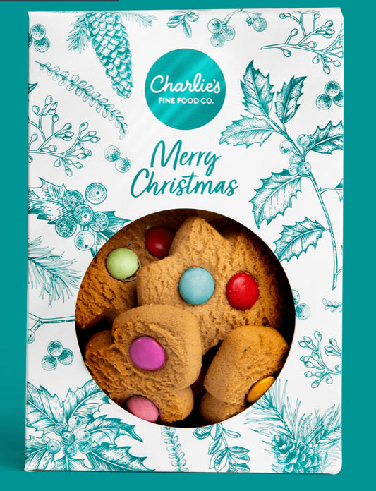 Gingerbread Trees with Smarties