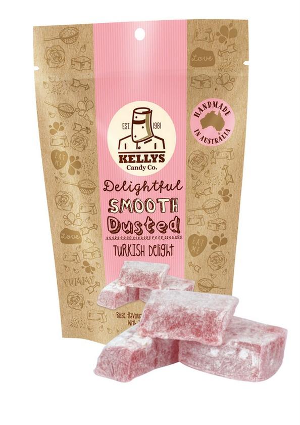 Delightful Smooth Dusted Turkish Delight 240g