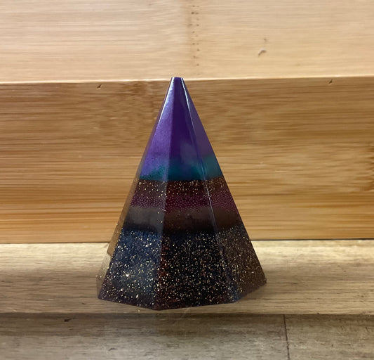 Octagonal Resin Ring Cone Medium