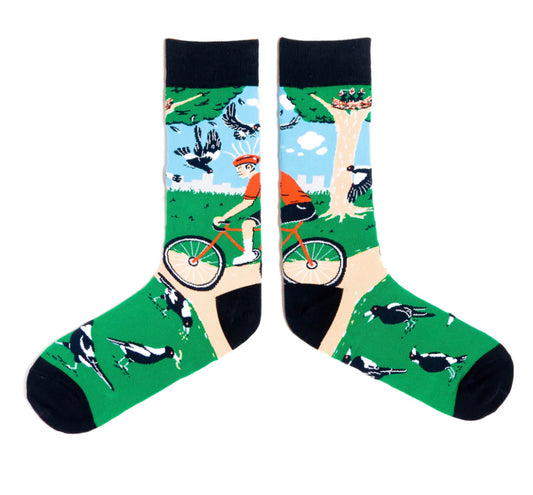 A Leisurely Cycle Socks