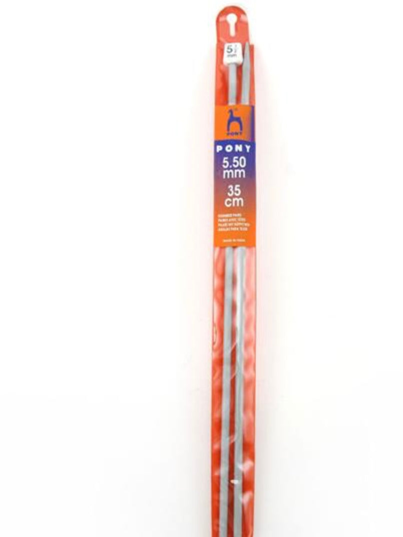 Pony Knitting Needles 35cm