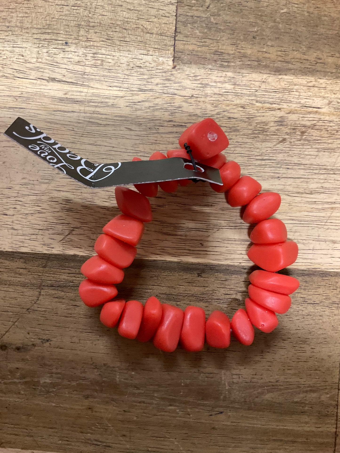 Bracelets Resin Chip - Orange