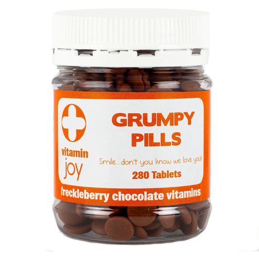 Grumpy Pills Tablets (Gag Joke)