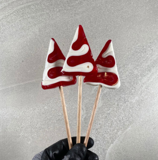 Christmas Tree Lollipops