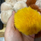 Faux Fur Pom Poms - Large Neutral
