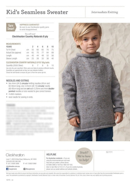 Pattern Seamless Sweater