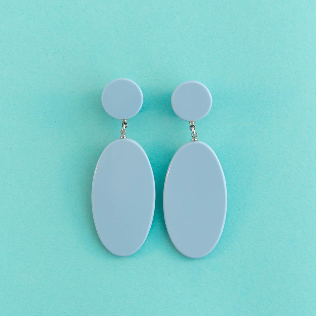 Everyday Oval Disc Earrings