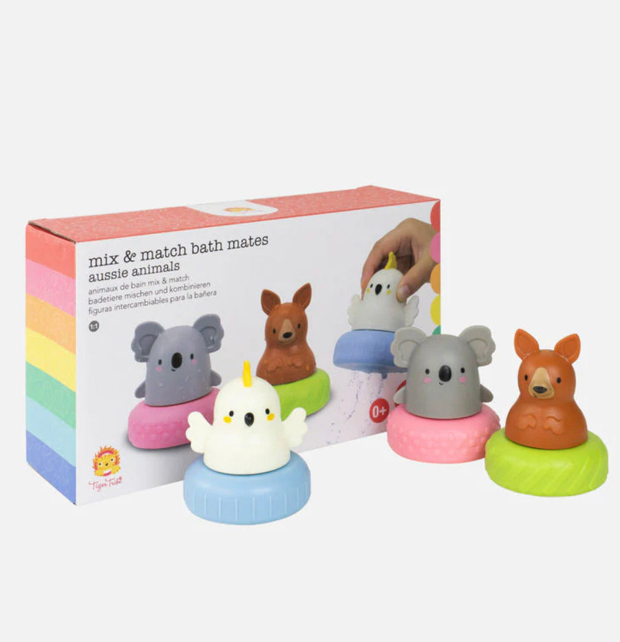 Mix & Match Bath Mates - Aussie Animals