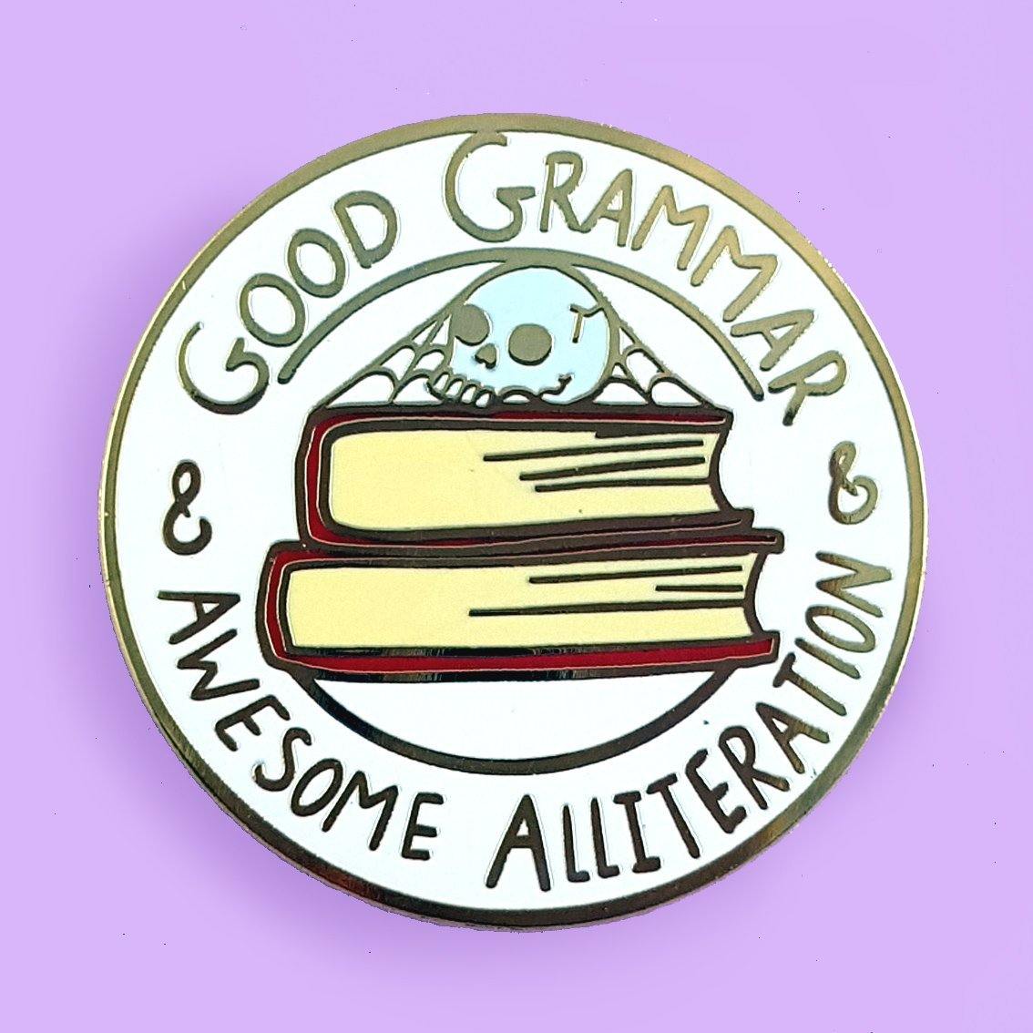 Good Grammar Pin