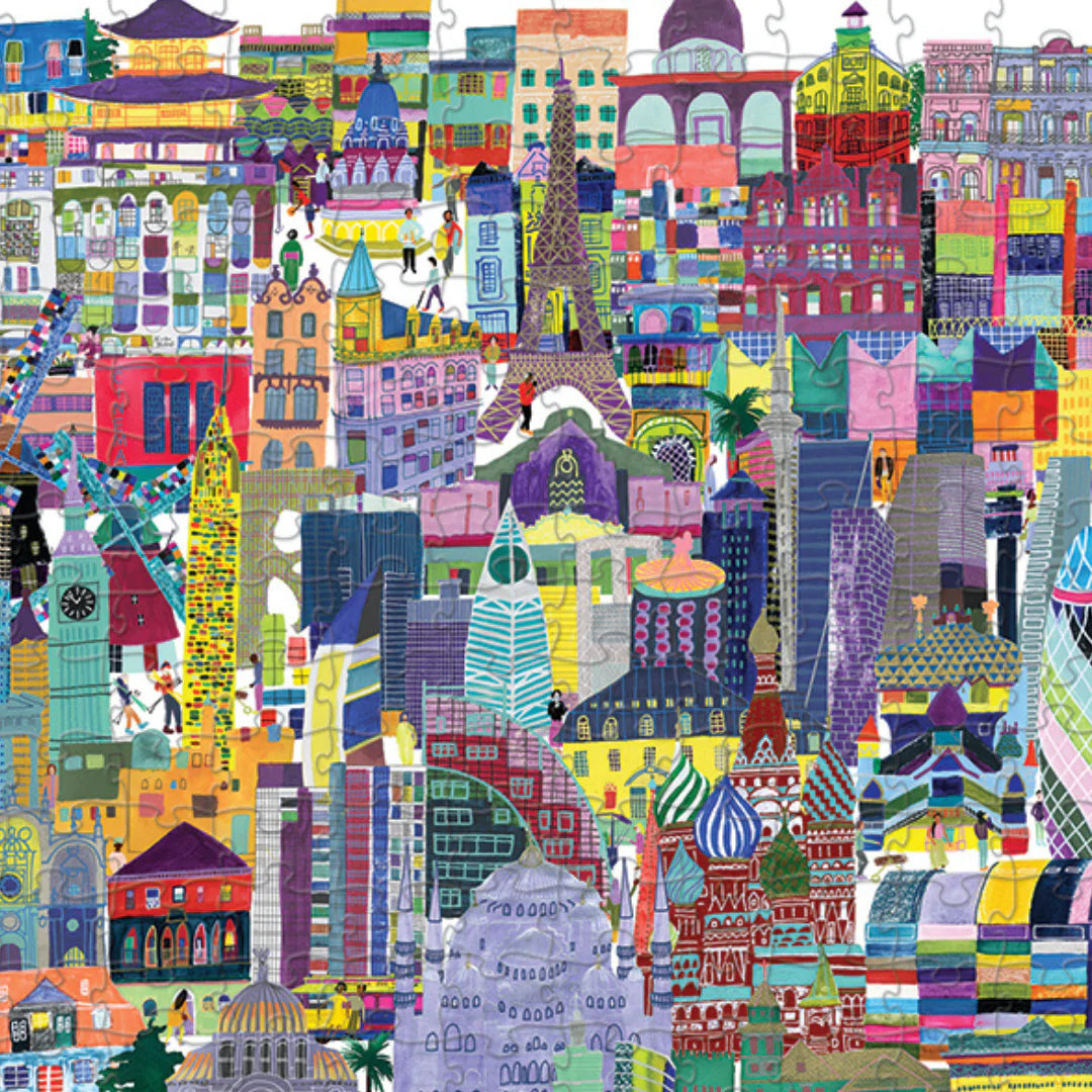 1000pc Boxed Puzzle Buildings of the World