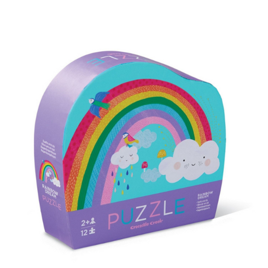 Mini Puzzle Rainbow 12pc