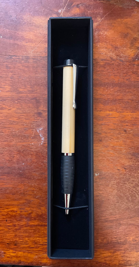 Eco Bamboo Pen Silver