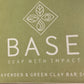Lavender And Green Clay Bar Soap