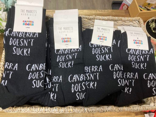 Canberra Doesn't Suck Socks
