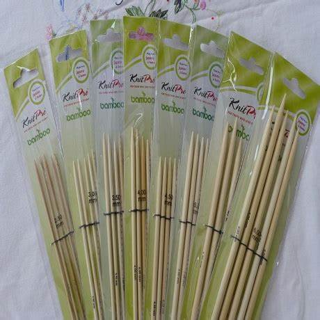 Bamboo Double Pointed Needles 20cm