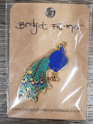 Peacock Lapel Pin