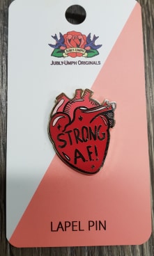 Strong A.F Lapel Pin