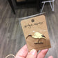 White Ibis Bin Chicken Lapel Pin