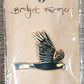 Black Cockatoo Lapel Pin
